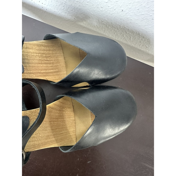 Sanita Wood Matrix Square Flex Sandal 39/8 Women’s Toe Separator Toe Gripper - Picture 9 of 12